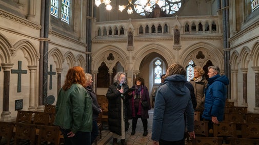 William Gibbs: Saint or Sinner tour in Tyntesfield's chapel